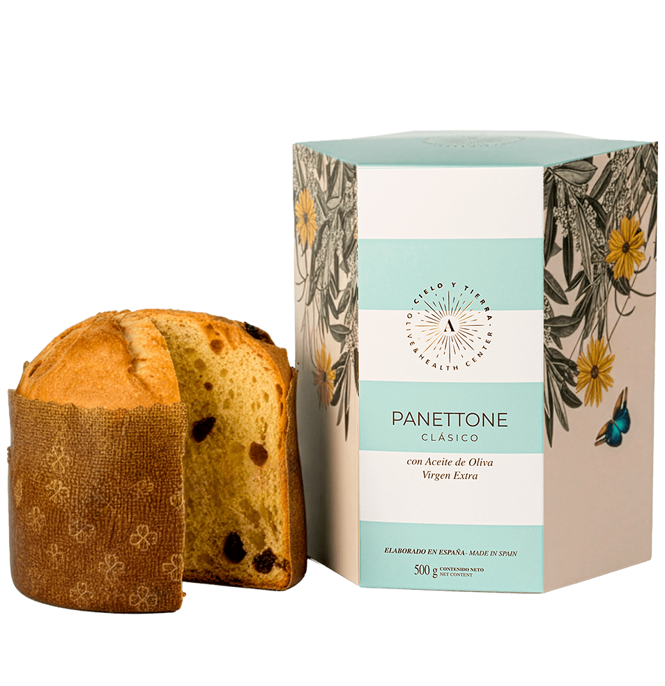 Panettone Clásico con Aceite de Oliva Virgen Extra